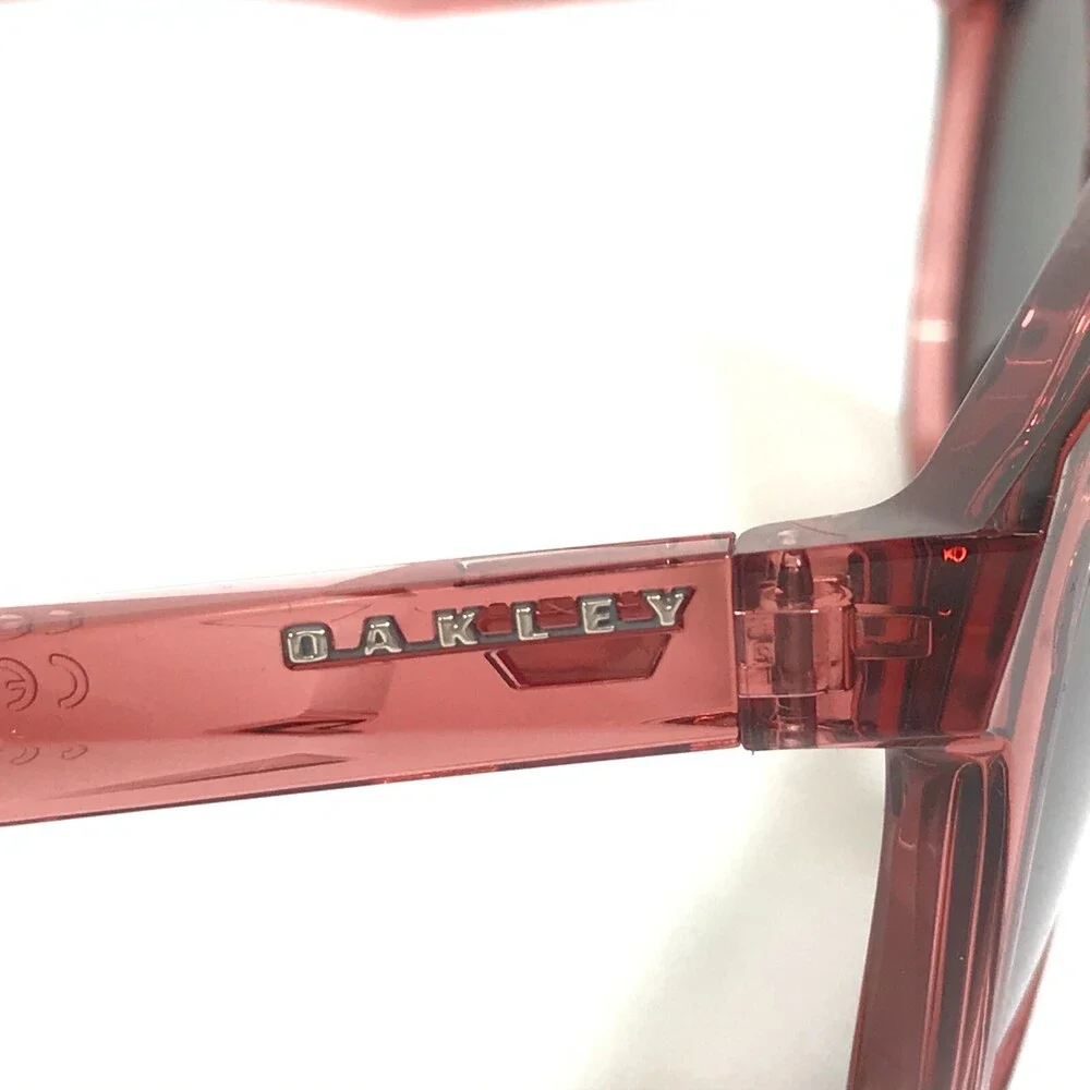 Oakley Sunglasses Spindrift OO9474-0752 Clear Berry Red Gray Polarized Lenses